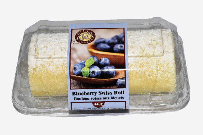 Blueberry Cake Roll