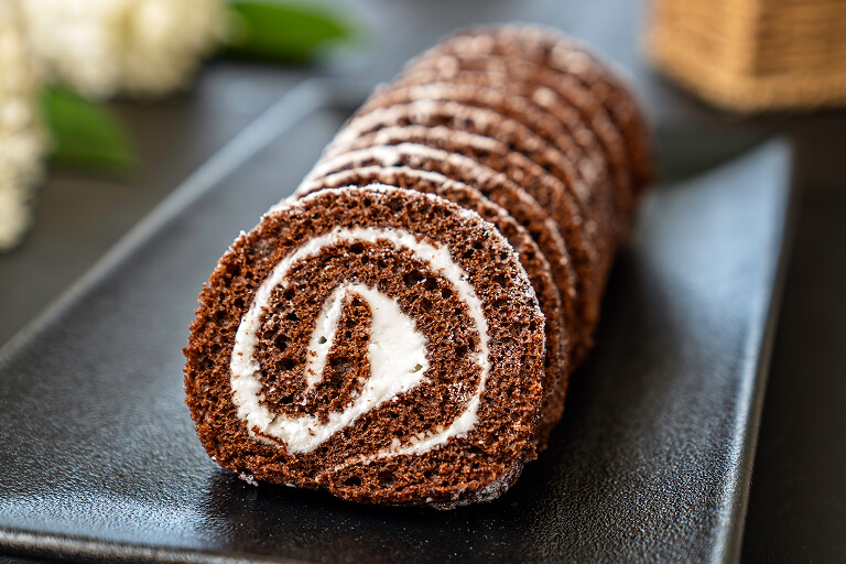 Chocolate Swiss Roll 3
