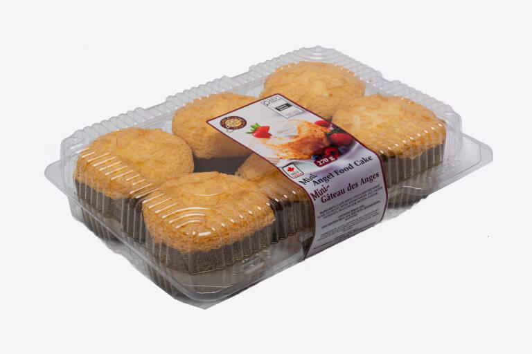 Mini Angel Food Cake 6 Pack 3
