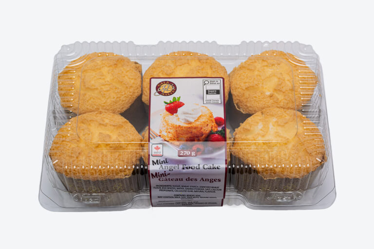 Mini Angel Food Cake 6 Pack 4