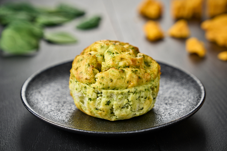 Spinach-Cheese Muffin-1